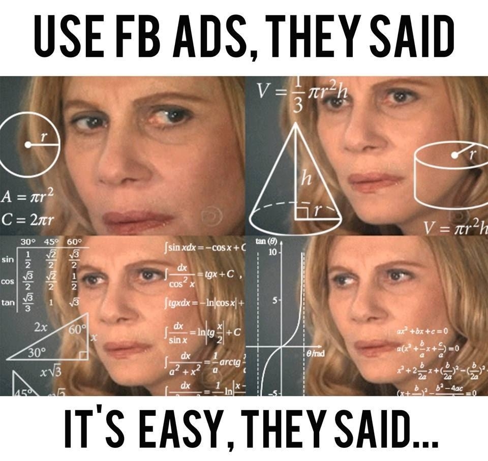 meme about low quality ads